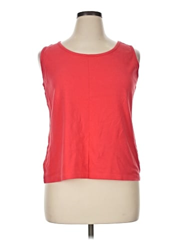 Lands' End Sleeveless T-Shirt (view 1)