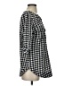 41Hawthorn 100% Polyester Houndstooth Black 3/4 Sleeve Blouse Size S - photo 4