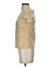 Cleo Gold Short Sleeve Blouse Size S - photo 6