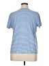 Basic Editions 100% Cotton Stripes Blue Short Sleeve T-Shirt Size XL - photo 2