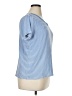 Basic Editions 100% Cotton Stripes Blue Short Sleeve T-Shirt Size XL - photo 4