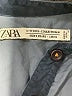 Zara 100% Polyester Blue Dress Size 9 - photo 3