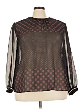 Who What Wear Long Sleeve Blouse
