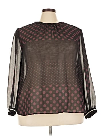 Who What Wear Long Sleeve Blouse (view 1)