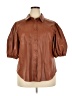 ELOQUII 100% Polyester Brown Jacket Size 18 Plus - photo 1