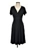 L.L.Bean Solid Black Casual Dress Size S (petite) - photo 1