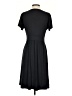 L.L.Bean Solid Black Casual Dress Size S (petite) - photo 2