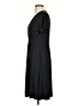 L.L.Bean Solid Black Casual Dress Size S (petite) - photo 5