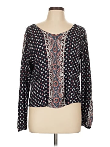 Lucky Brand Long Sleeve Blouse (view 1)