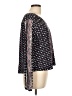 Lucky Brand Black Long Sleeve Blouse Size L - photo 4