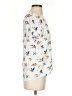 Cooper & Ella 100% Polyester White Short Sleeve Blouse Size S - photo 4