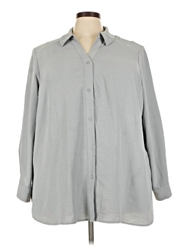 Adrianna Papell Long Sleeve Polo
