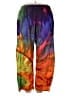 Unbranded 100% Polyester Tie-dye Purple Casual Pants Size 4XL - photo 1