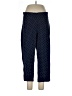 Lands' End Polka Dots Blue Casual Pants Size L - photo 1