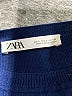 Zara Blue Pullover Sweater Size S - photo 4