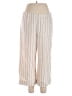 J.Jill Stripes Ivory Casual Pants Size Lg Petite - photo 1