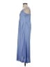 J.Crew 100% Polyester Solid Blue Casual Dress Size 4 - photo 5