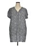 Gap 100% Viscose Gray Casual Dress Size XL - photo 1