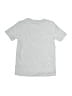 Carter's 100% Cotton Solid Silver Short Sleeve T-Shirt Size 4T - photo 2