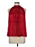 Nine West 100% Polyester Red Sleeveless Blouse Size M - photo 1