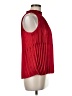 Nine West 100% Polyester Red Sleeveless Blouse Size M - photo 4