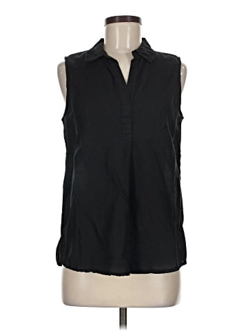 Style&Co Sleeveless Button-Down Shirt (view 1)