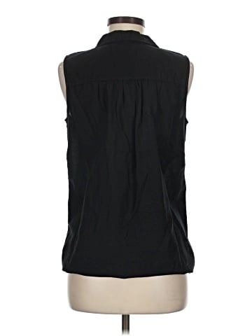 Style&Co Sleeveless Button-Down Shirt (view 2)