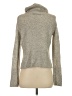ALLSAINTS Metallic Gray Turtleneck Sweater Size XS - photo 2