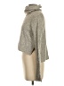 ALLSAINTS Metallic Gray Turtleneck Sweater Size XS - photo 5