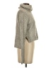 ALLSAINTS Metallic Gray Turtleneck Sweater Size XS - photo 4