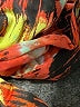 Say What? Print Orange Casual Pants Size XL - photo 7