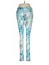 Lija Print Blue Active Pants Size M - photo 2