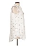 For Cynthia Ivory Sleeveless Blouse Size L - photo 4