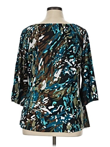 Jaclyn Smith 3/4 Sleeve Blouse (view 2)