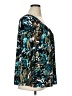 Jaclyn Smith Teal 3/4 Sleeve Blouse Size 1X - photo 4
