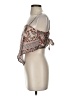 Thirty/Thirty 100% Polyester Brown Sleeveless Top Size S - photo 5