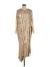 Mac Duggal 100% Polyester Metallic Gold Cocktail Dress Size 20 - photo 1
