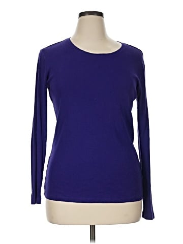JCPenney 3/4 Sleeve T-Shirt (view 1)