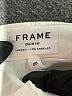 FRAME Denim Metallic Ivory Jeggings Size 25 waist - photo 7