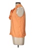 Peter Som Orange Sleeveless Blouse Size 10 - photo 5
