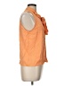 Peter Som Orange Sleeveless Blouse Size 10 - photo 4