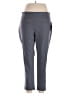 Studio 253 Solid Gray Active Pants Size XL - photo 1