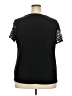 Susan Graver Black Short Sleeve Blouse Size 2X - photo 2