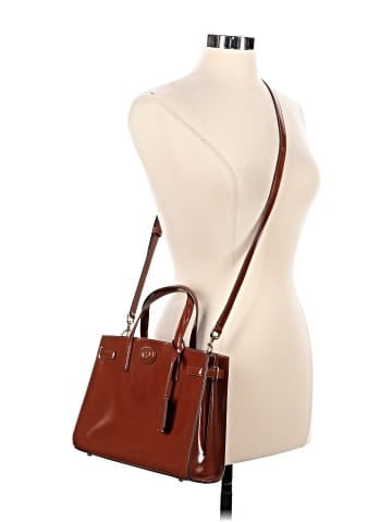 Tory Burch Leather Satchel (view 2)