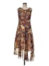 Evan Picone Paisley Brown Cocktail Dress One size - photo 1
