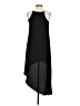 BCBGMAXAZRIA 100% Polyester Solid Black Casual Dress Size XXS - photo 2