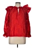 Sugarlips 100% Polyester Red 3/4 Sleeve Blouse Size L - photo 1