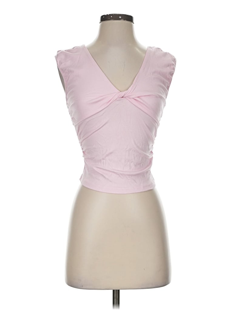 Cider Sleeveless Blouse In Pink