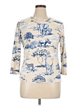 J. Mc Laughlin 3/4 Sleeve Blouse
