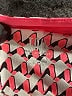 Tail Print Red Short Sleeve Blouse Size L - photo 7